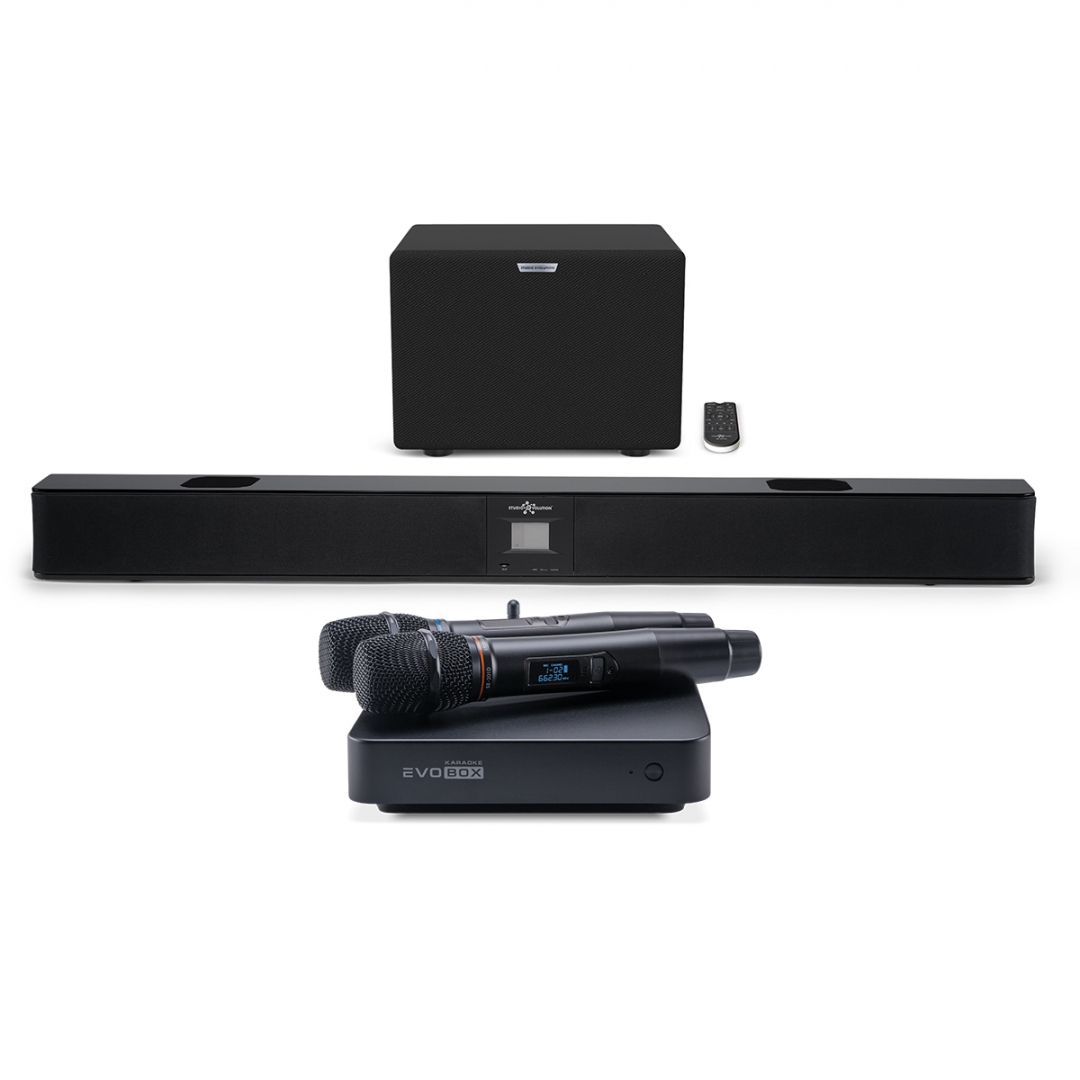 караоке-комплект EVOBOX Plus + EvoSound Bar (саундбар с караоке) в Электрогорске