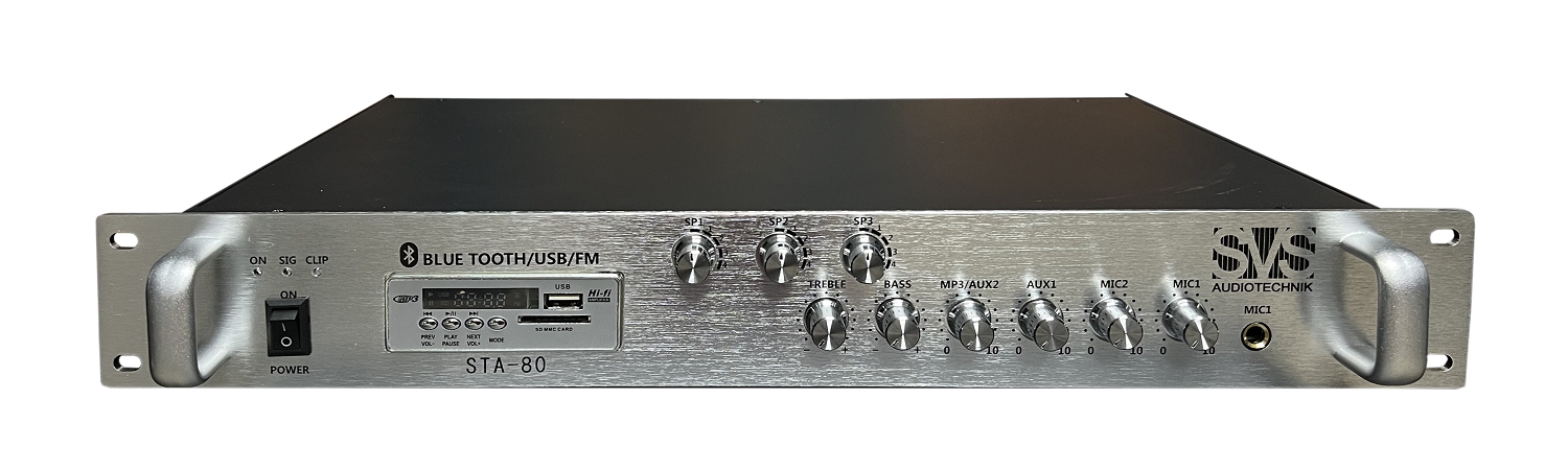SVS Audiotechnik STA-80 Микшер-усилитель для систем Public Address в Электрогорске