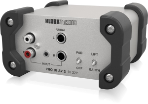 Klark Teknik DI 22P пассивный стерео директ-бокс в Электрогорске