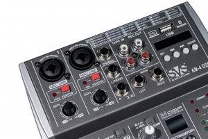 SVS Audiotechnik mixers AM-4 DSP Аналоговый микшерный пульт, 4-канала в Электрогорске